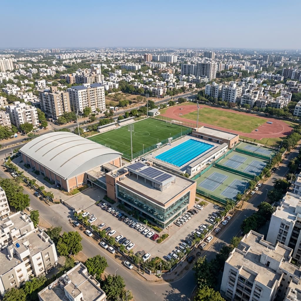 Vastral Sports Complex Eastern Ahmedabad