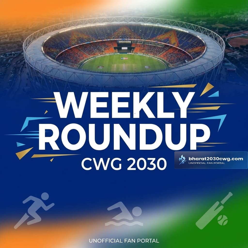 CWG 2030 Weekly Roundup: January 12–18, 2026 !!!