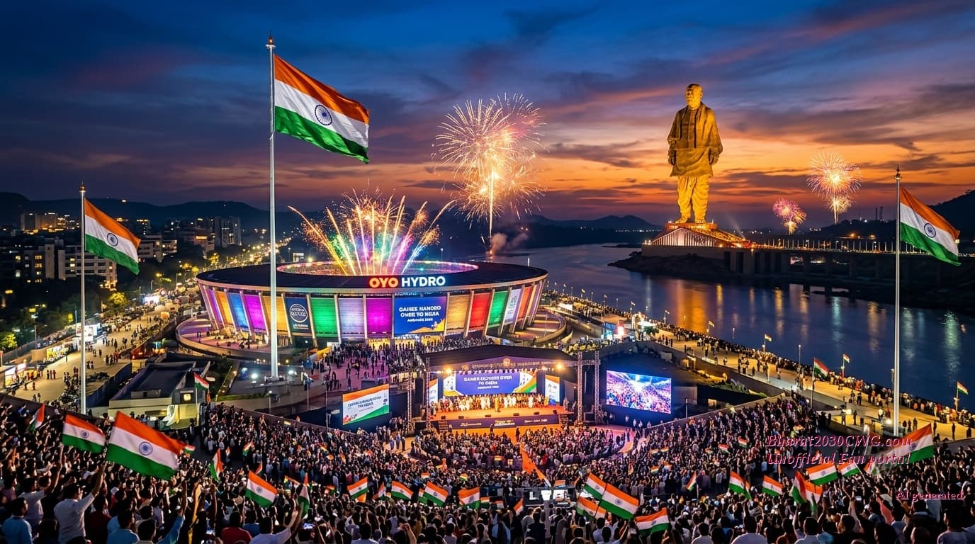 Glasgow 2026 Closing: Amdavad 2030 Handover