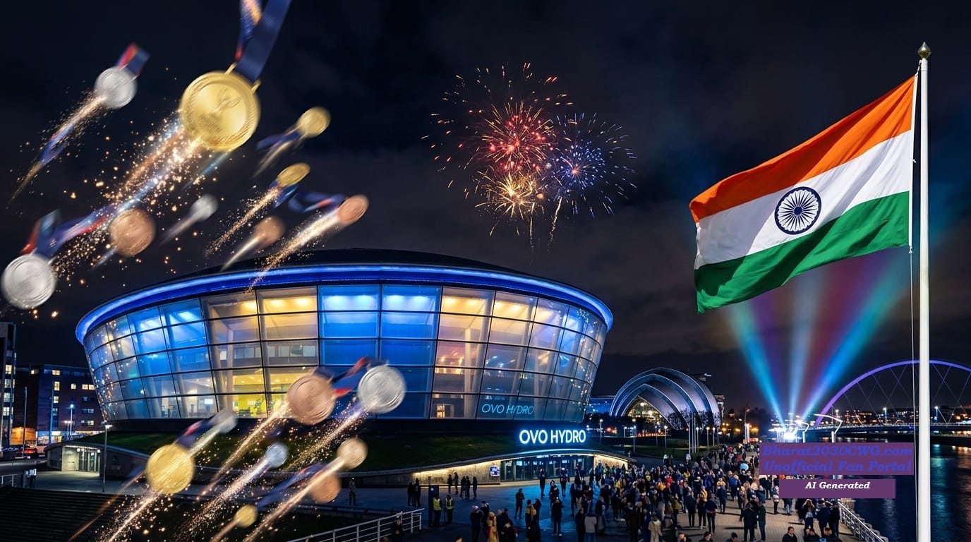 Glasgow 2026 : India Medal Tally & Winners List